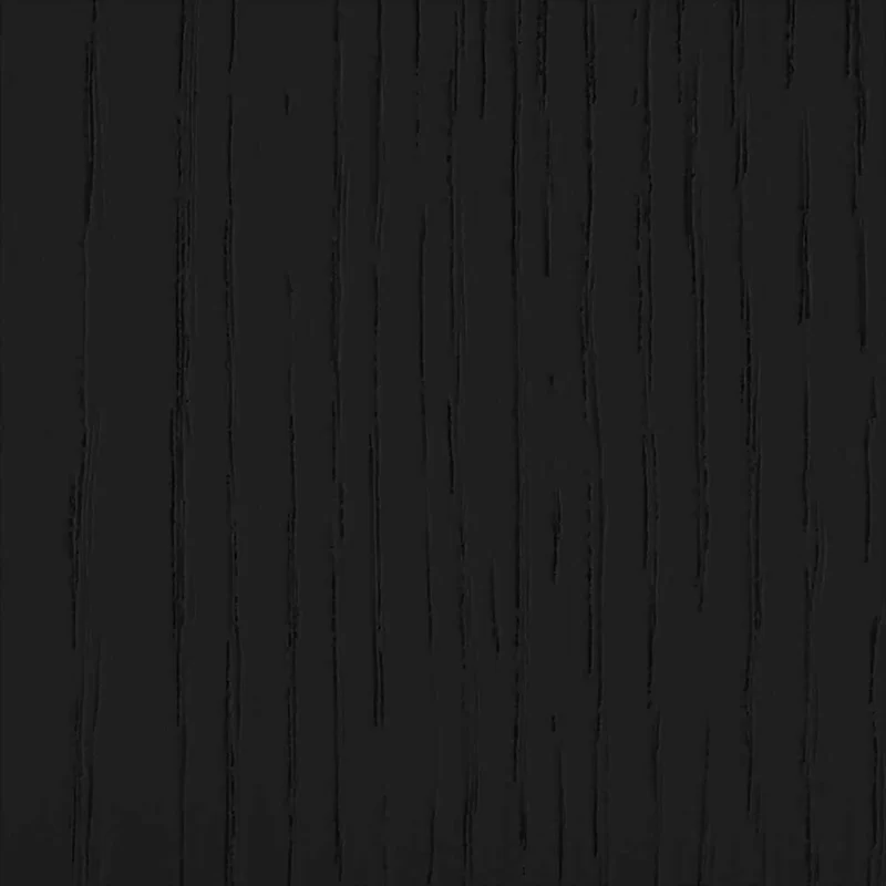 Frassino Laccato Nero Poro Aperto